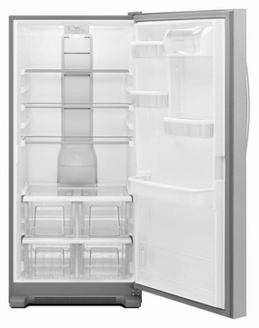 Whirlpool WSR57R18DM 31-Inch Wide Sidekicks? All-Refrigerator With Led Lighting - 18 Cu. Ft. Freestanding Refrigerators freestanding fridge freezer combo