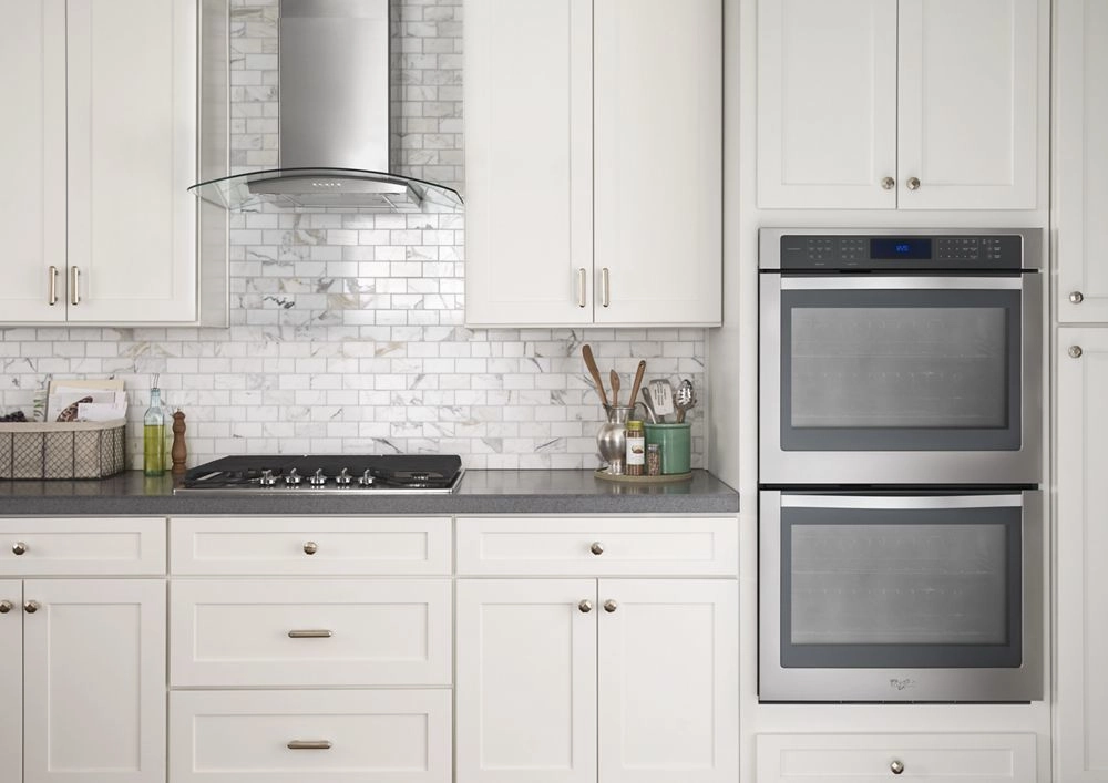 Whirlpool WVW51UC0FS 30" Concave Glass Wall Mount Range Hood