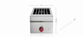 Wolf BM13 13" Built-In Burner Module Pro Barbeque Grills,professional outdoor grill