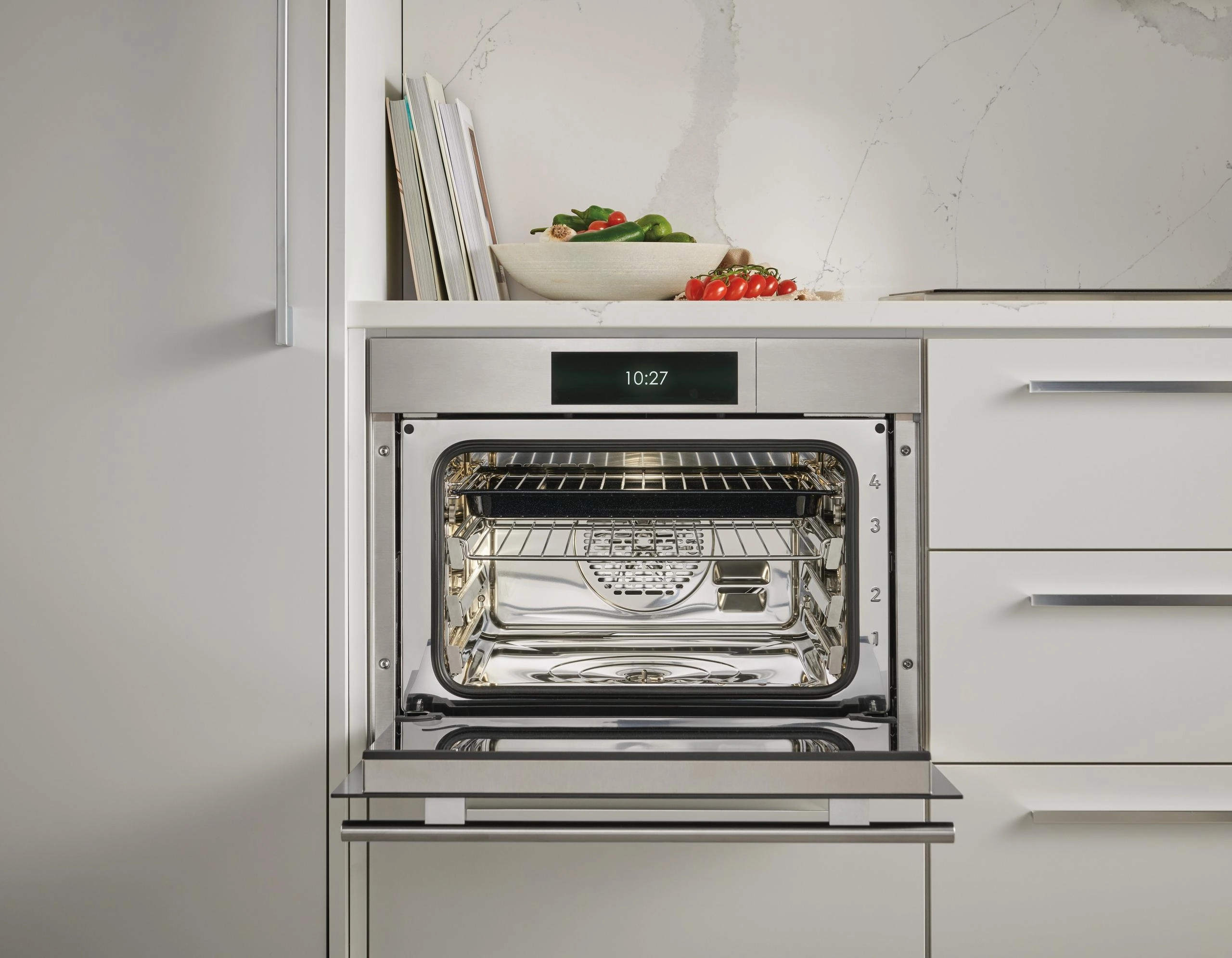 Wolf CSOP2450TEST 24" E Series Transitional Convection Steam Oven - Plumbed