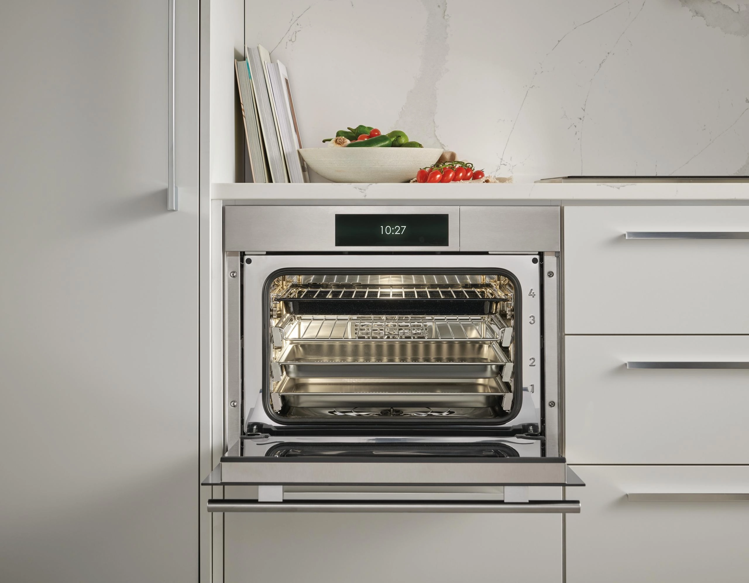 Wolf CSOP2450TEST 24" E Series Transitional Convection Steam Oven - Plumbed