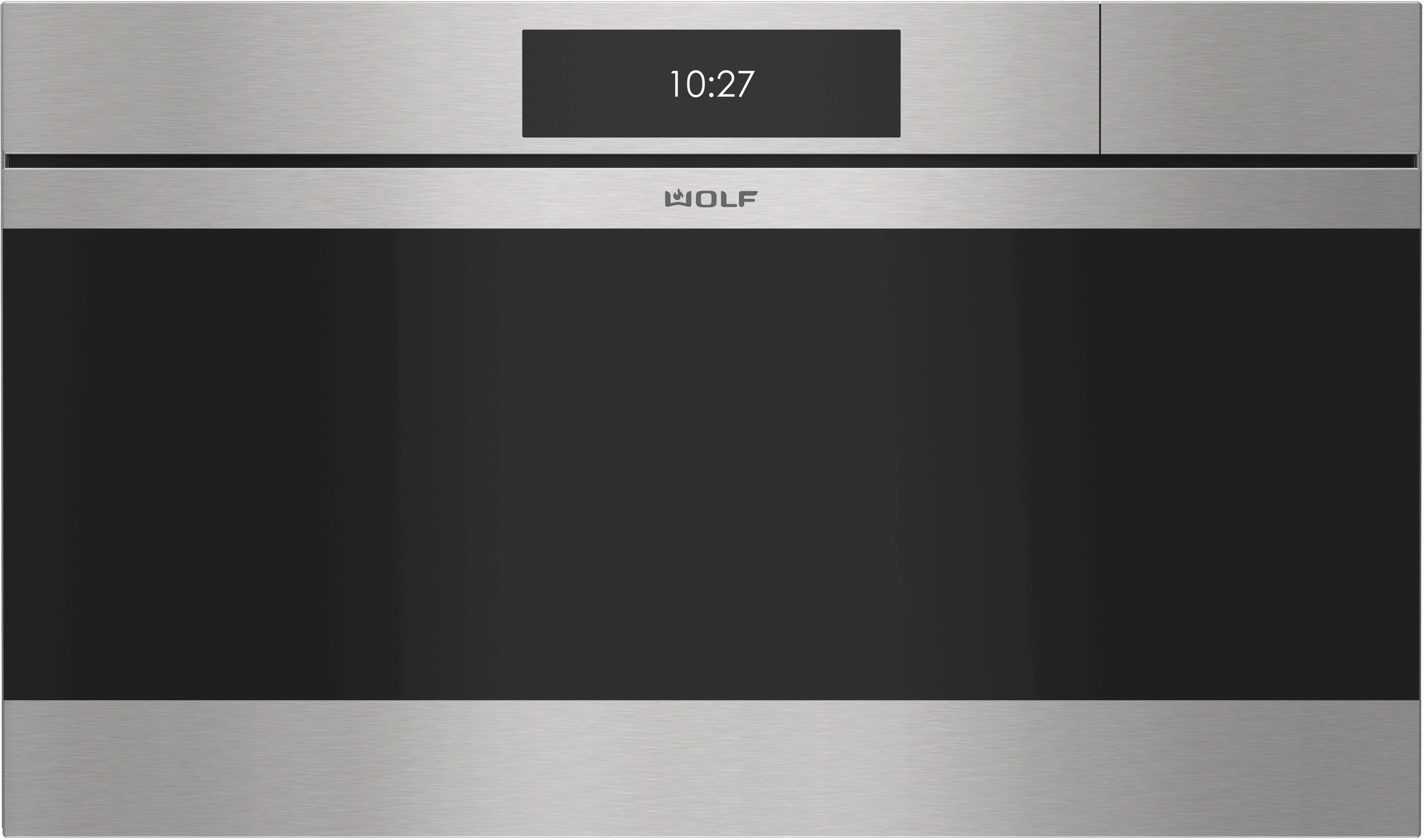 Wolf CSOP3050CMS 30" M Series Contemporary Stainless Steel Handleless Convection Steam Oven - Plumbed Wall Ovens convection wall oven with steam assist