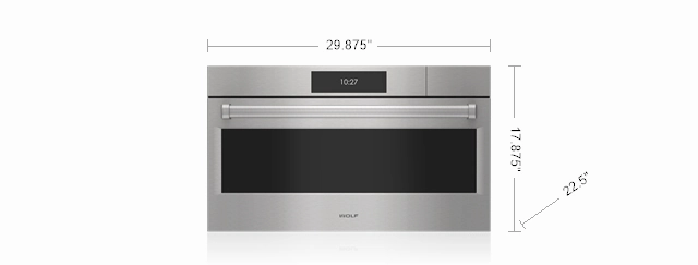 Wolf CSOP3050PESP 30" E Series Professional Convection Steam Oven - Plumbed