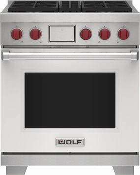 Wolf DF30450WHPLP 30" Dual Fuel Range - 4 Burners Freestanding Ranges freestanding dual fuel range 30 inch