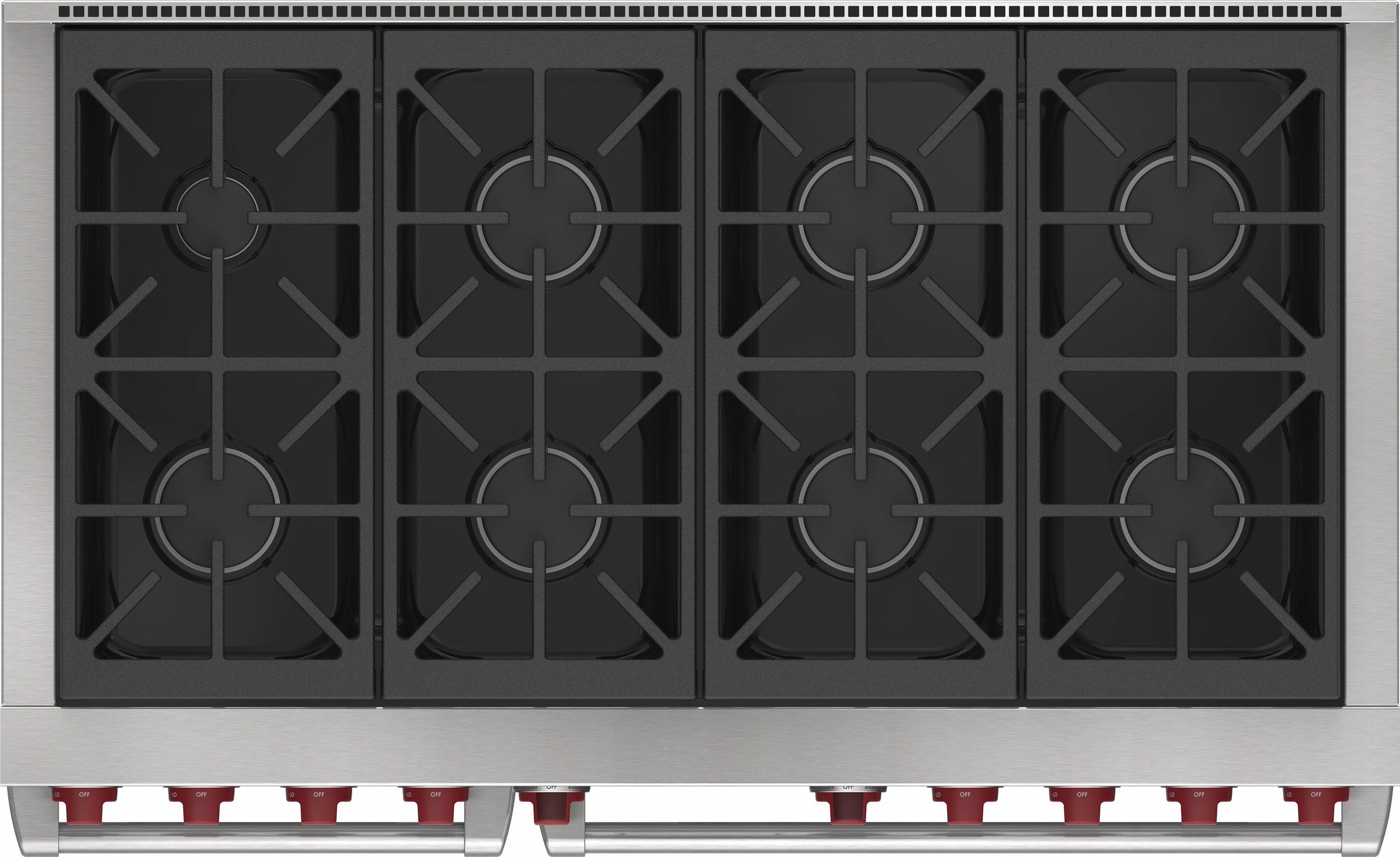 Wolf DF48850WHP 48" Dual Fuel Range - 8 Burners