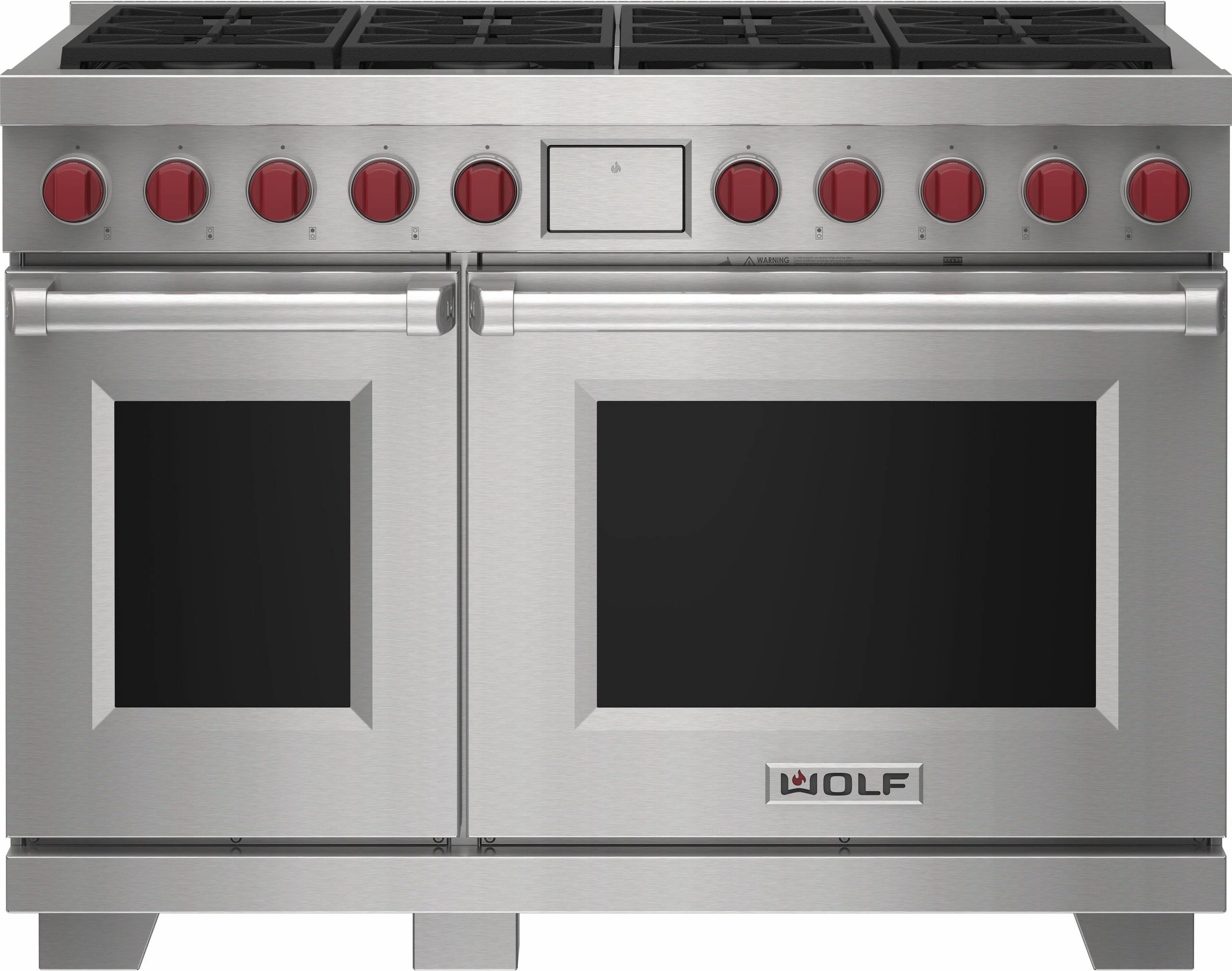 Wolf DF48850WHP 48" Dual Fuel Range - 8 Burners