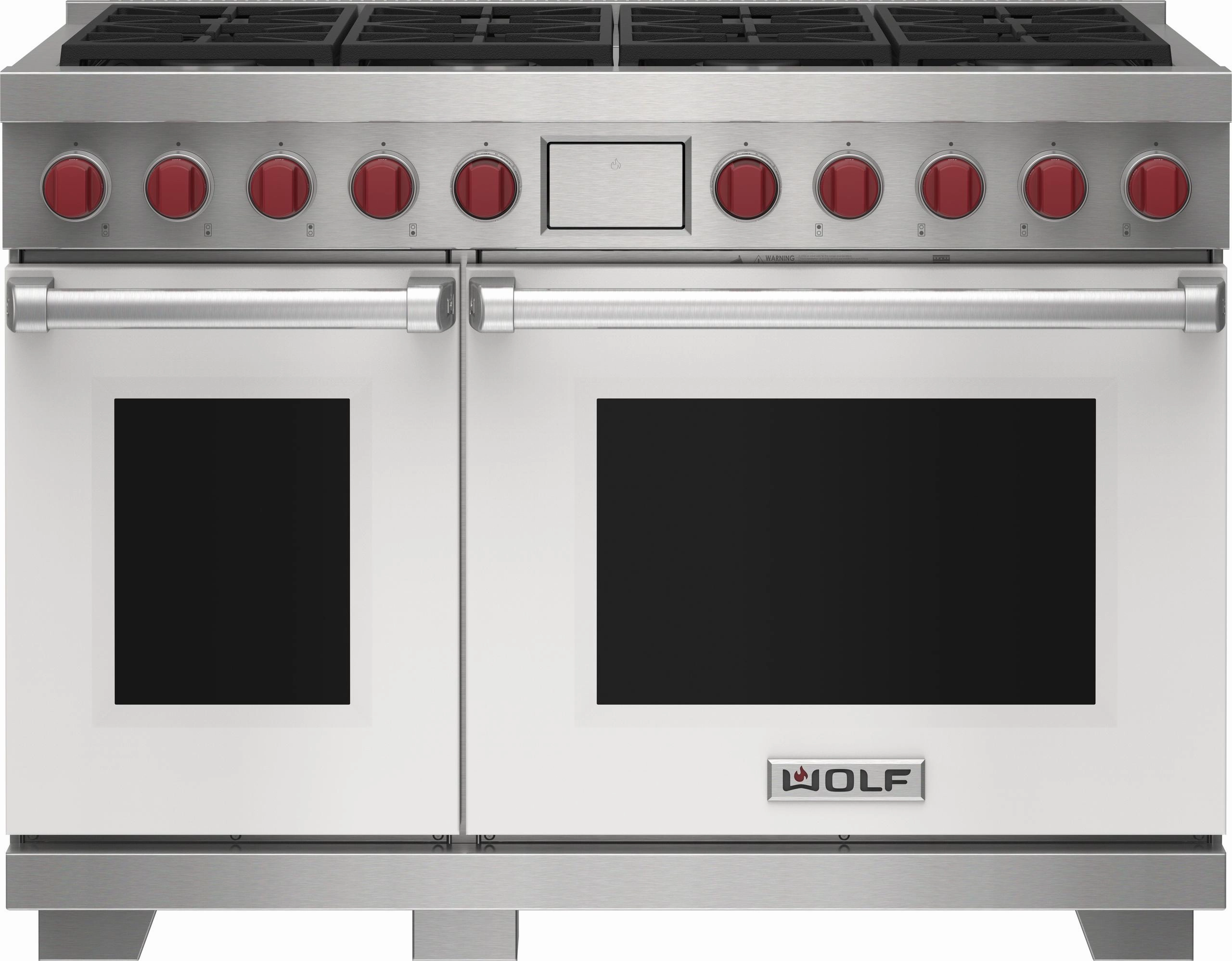 Wolf DF48850WHPLP 48" Dual Fuel Range - 8 Burners Freestanding Ranges freestanding dual fuel range 30 inch