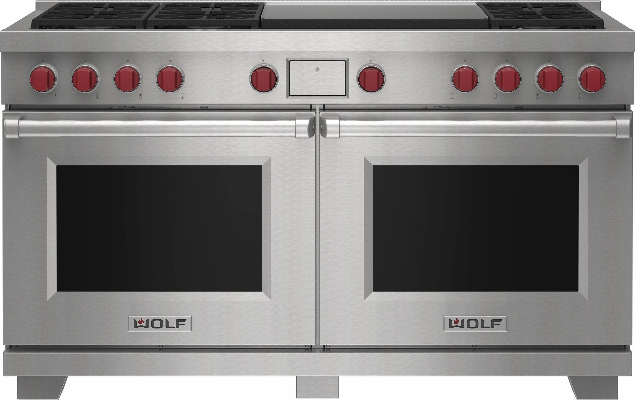 Wolf DF60650DGWHP 60" Dual Fuel Range - 6 Burners And Infrared Dual Griddle