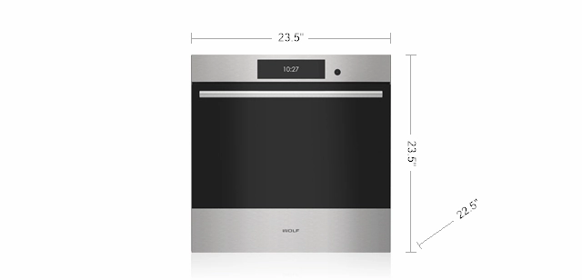 Wolf SO2450TEST 24" E Series Transitional Built-In Single Oven 24"