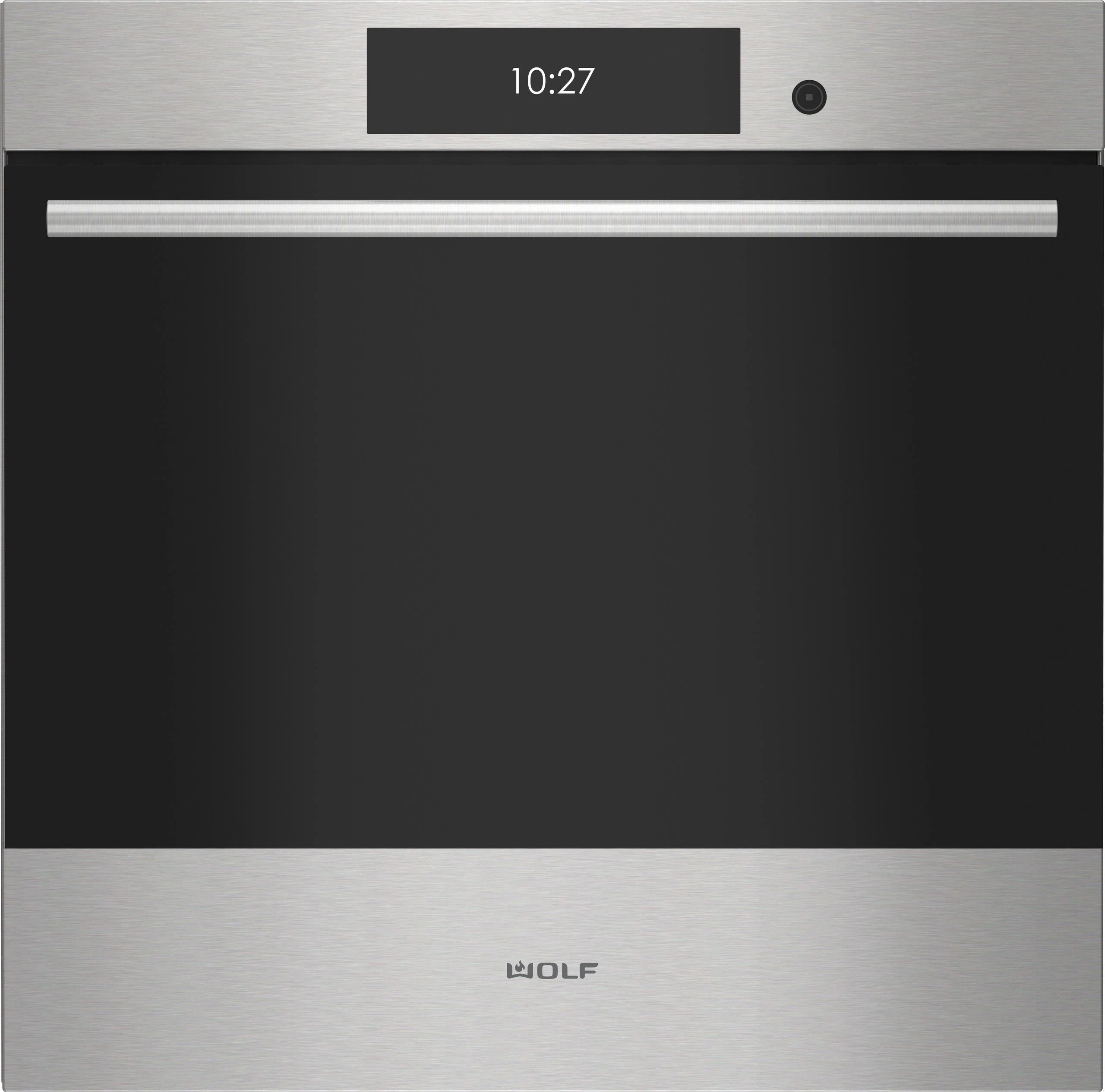Wolf SO2450TEST 24" E Series Transitional Built-In Single Oven 24" Wall Ovens convection wall oven with steam assist