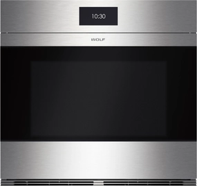 Wolf SO3050CMS 30" M Series Contemporary Stainless Steel Built-In Single Oven Wall Ovens convection wall oven with steam assist