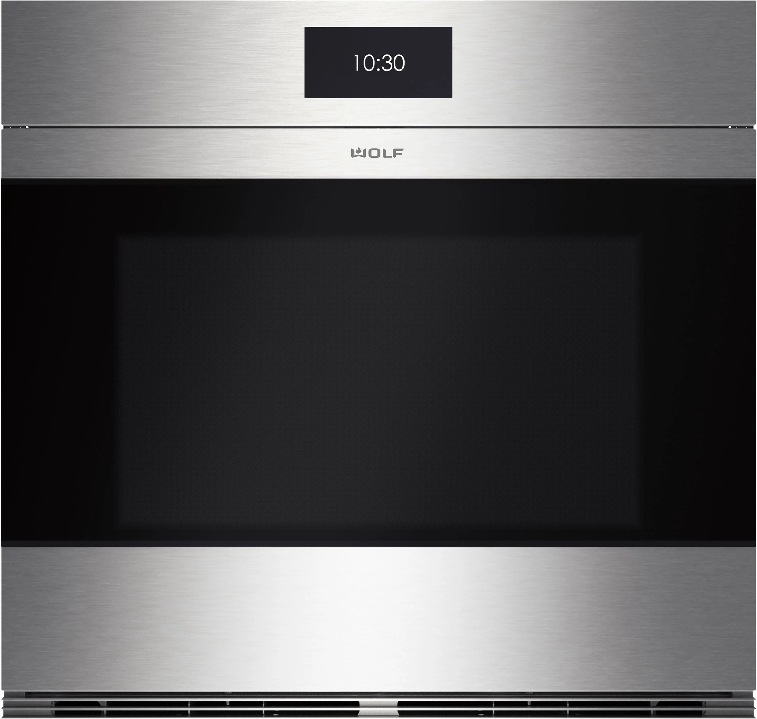 Wolf SO3050CMS 30" M Series Contemporary Stainless Steel Built-In Single Oven Wall Ovens convection wall oven with steam assist