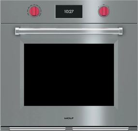 Wolf SO3050PMSP 30" M Series Professional Built-In Single Oven Wall Ovens convection wall oven with steam assist