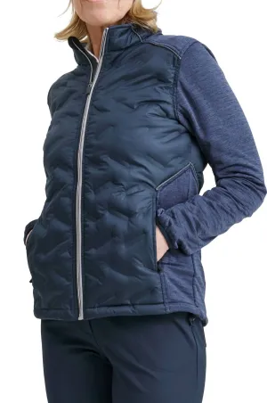Women Elgin Hybrid Jacket In Navy