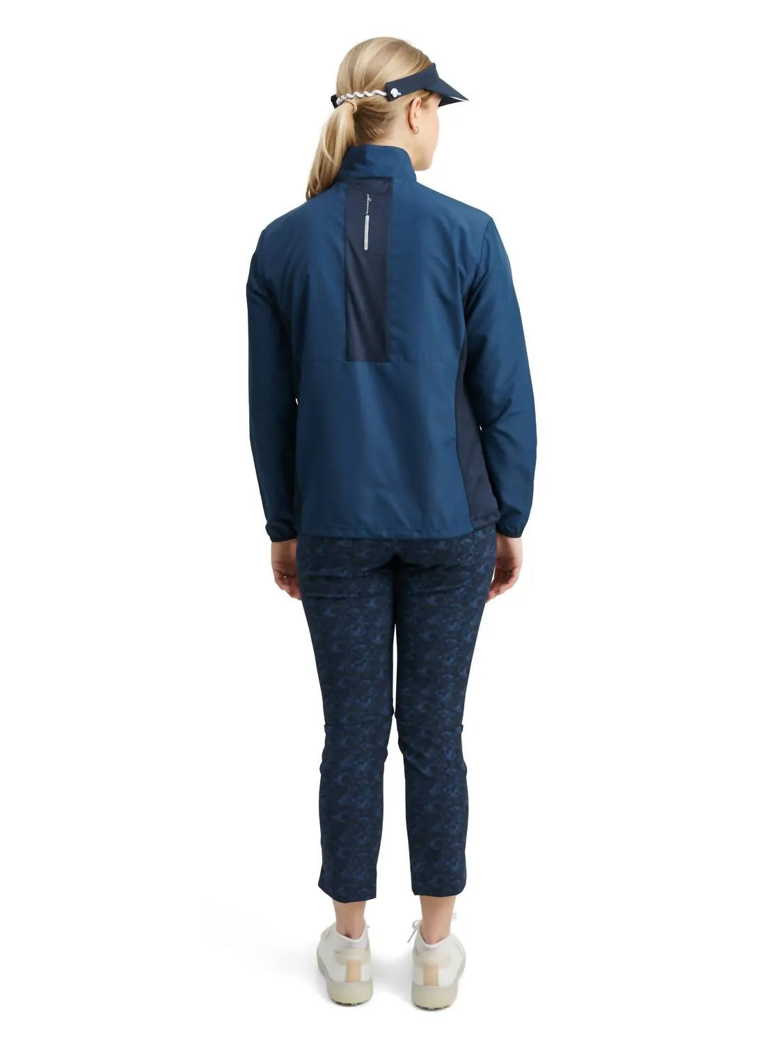 Women Ganton Stretch Wind Jacket In Peacock Blue