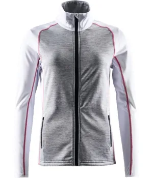 Women Grand 37.5 Fleece Jacket In Grey Melange