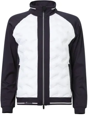 Women Grove Hybrid Jacket In White Black