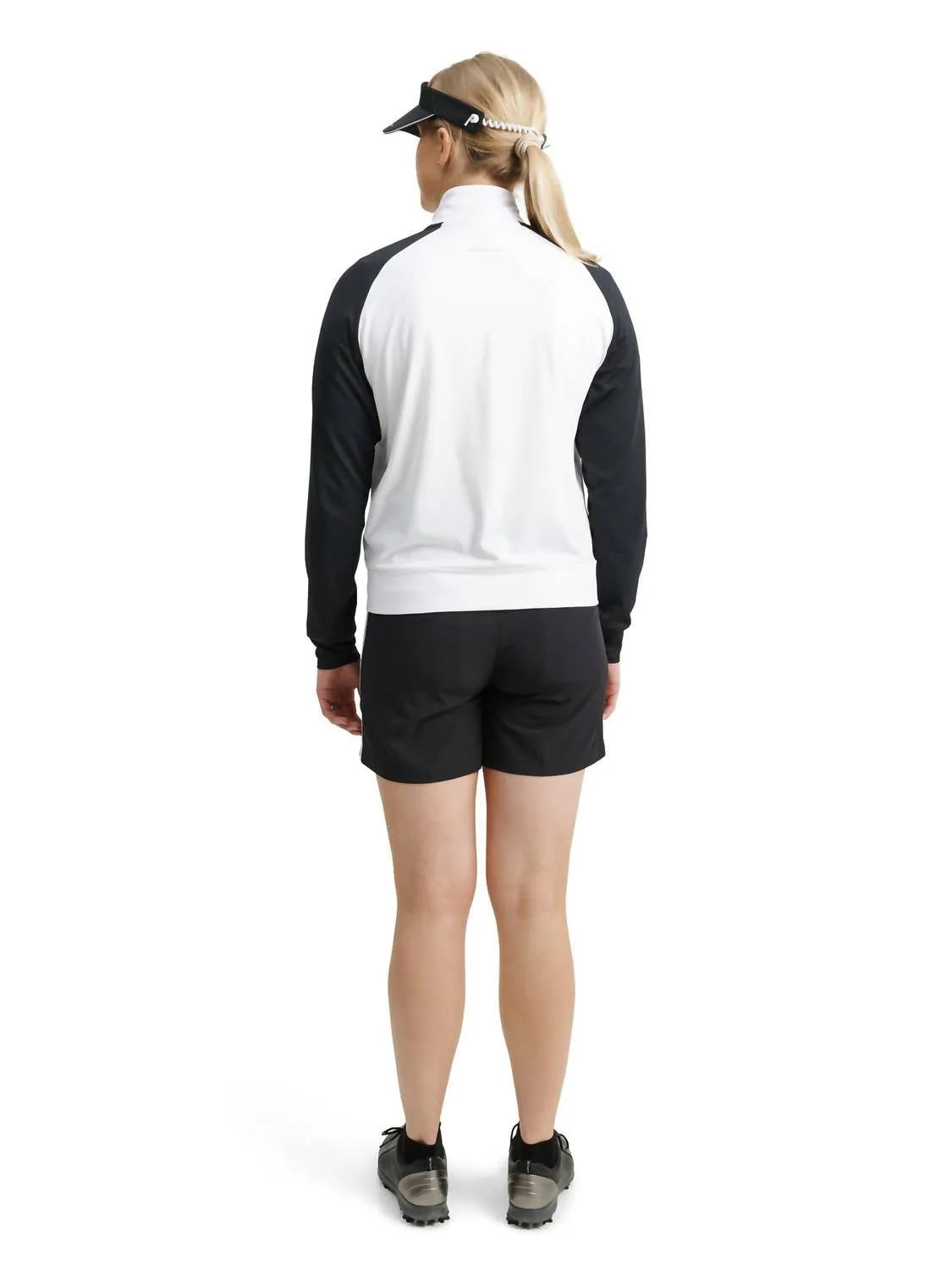 Women Kinloch Midlayer Jacket In White Black