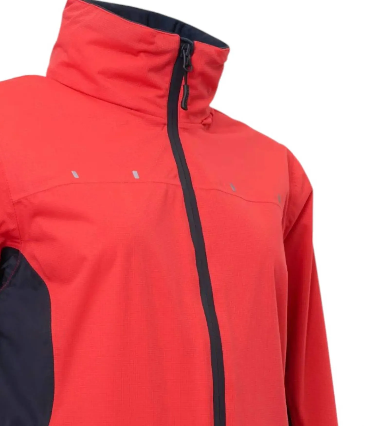 Women Swinley Rain Jacket In Poppy Red