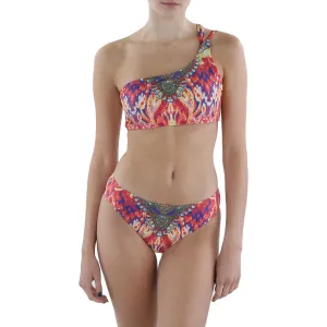Womens 2PC Embellished Bikini Swimsuit