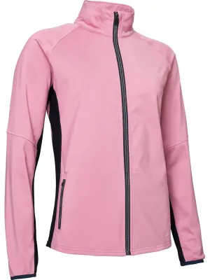Women's Ashby Full-Zip Jacket With Pockets In Rhubarb