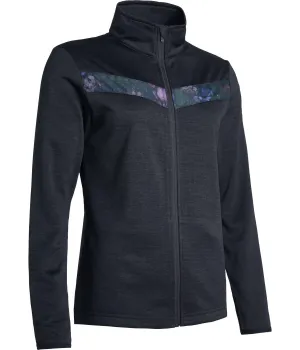 WomenS Fortrose Full-Zip Fleece Jacket In Black Flower