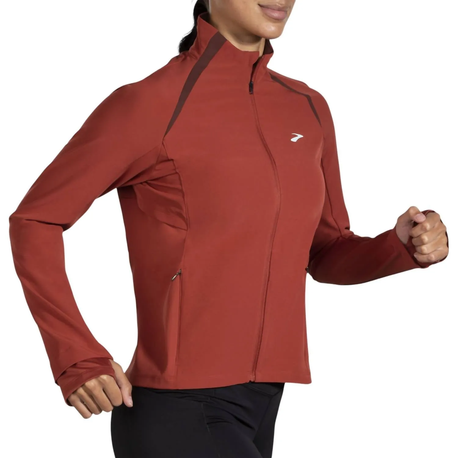 Women's Fusion Hybrid Jacket In Copper/run Raisin