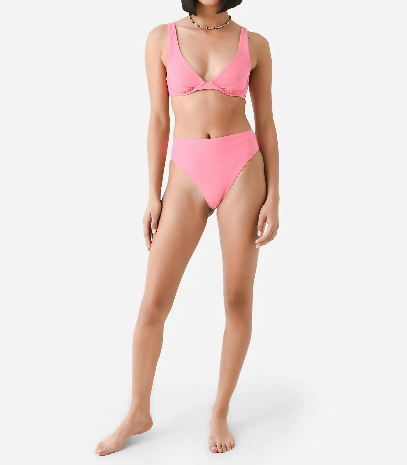 Women's Pamela Bikini Top In Rose