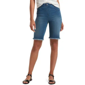 Womens Ultra Soft High Waist Bermuda Shorts