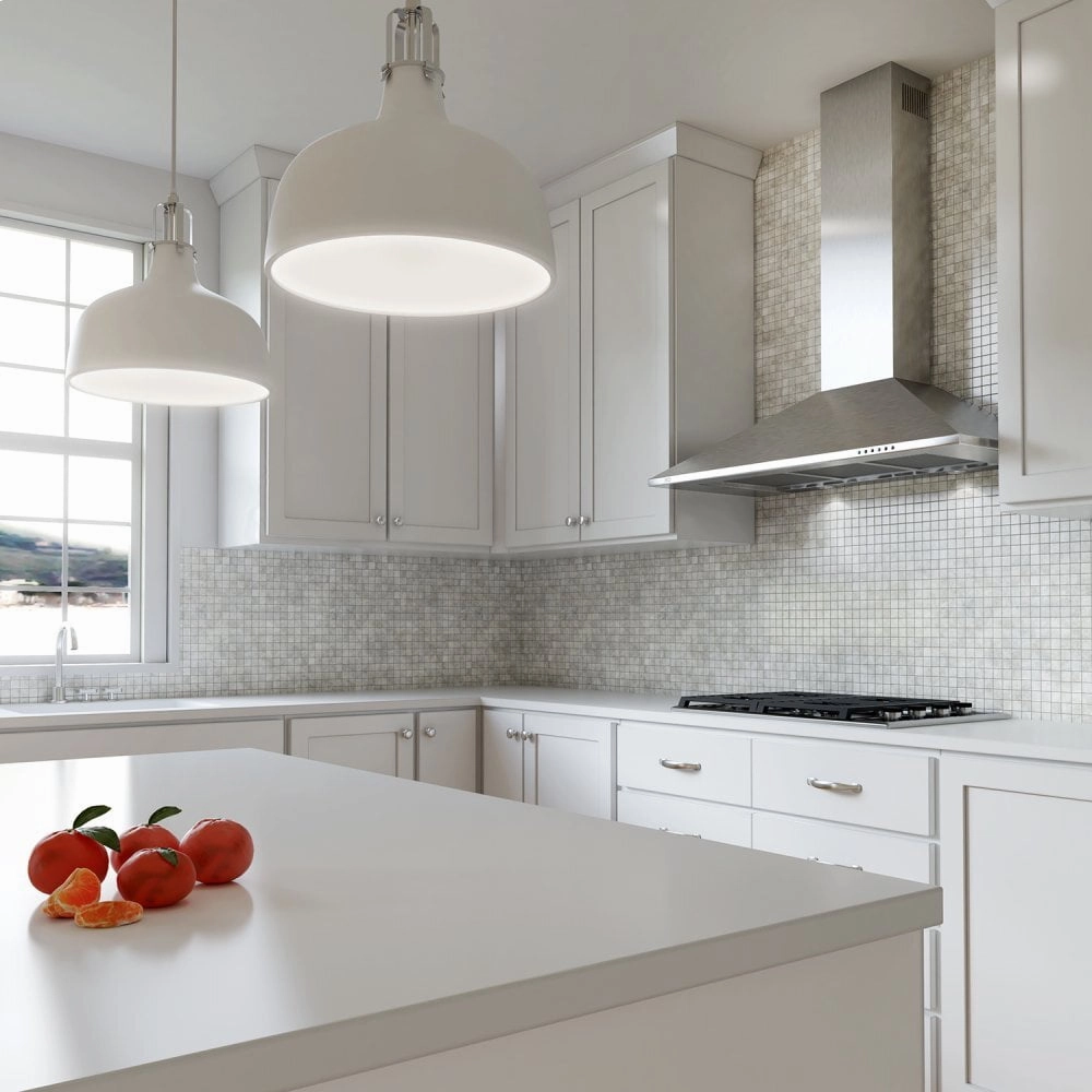 Xo Appliance XOB24S 600 Cfm 24" Italian Made Wall Mount Chimney Range Hood Stainless Ventilation Range Hoods high suction kitchen exhaust hood