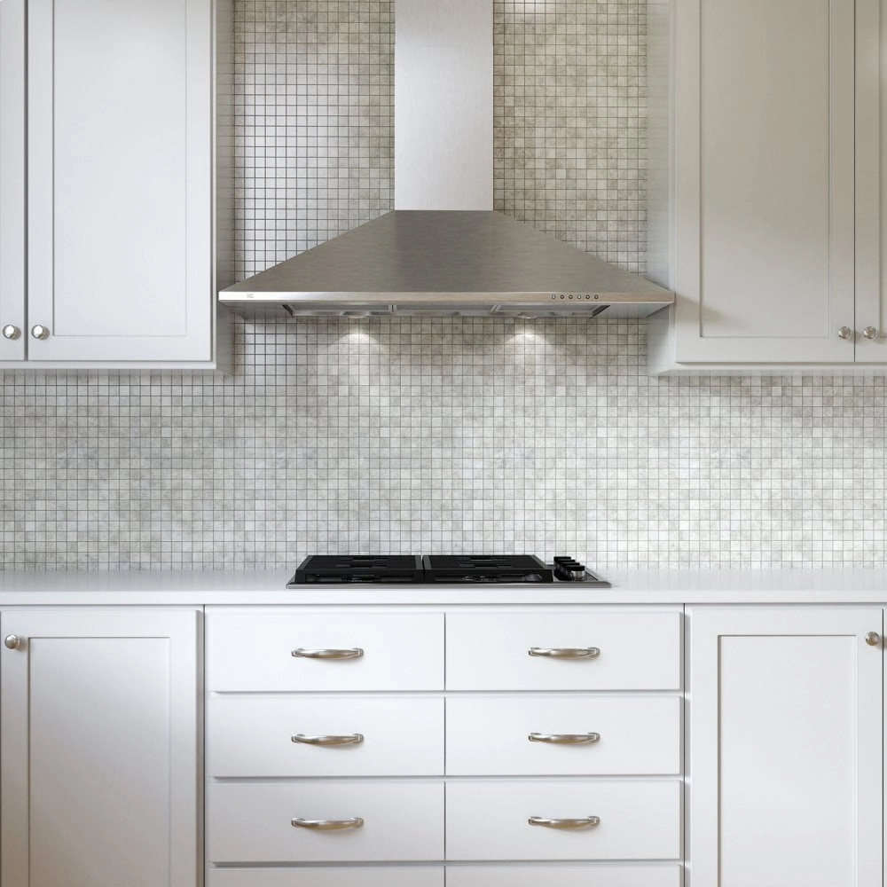 Xo Appliance XOB36S 600 Cfm 36" Italian Made Wall Mount Chimney Range Hood Stainless