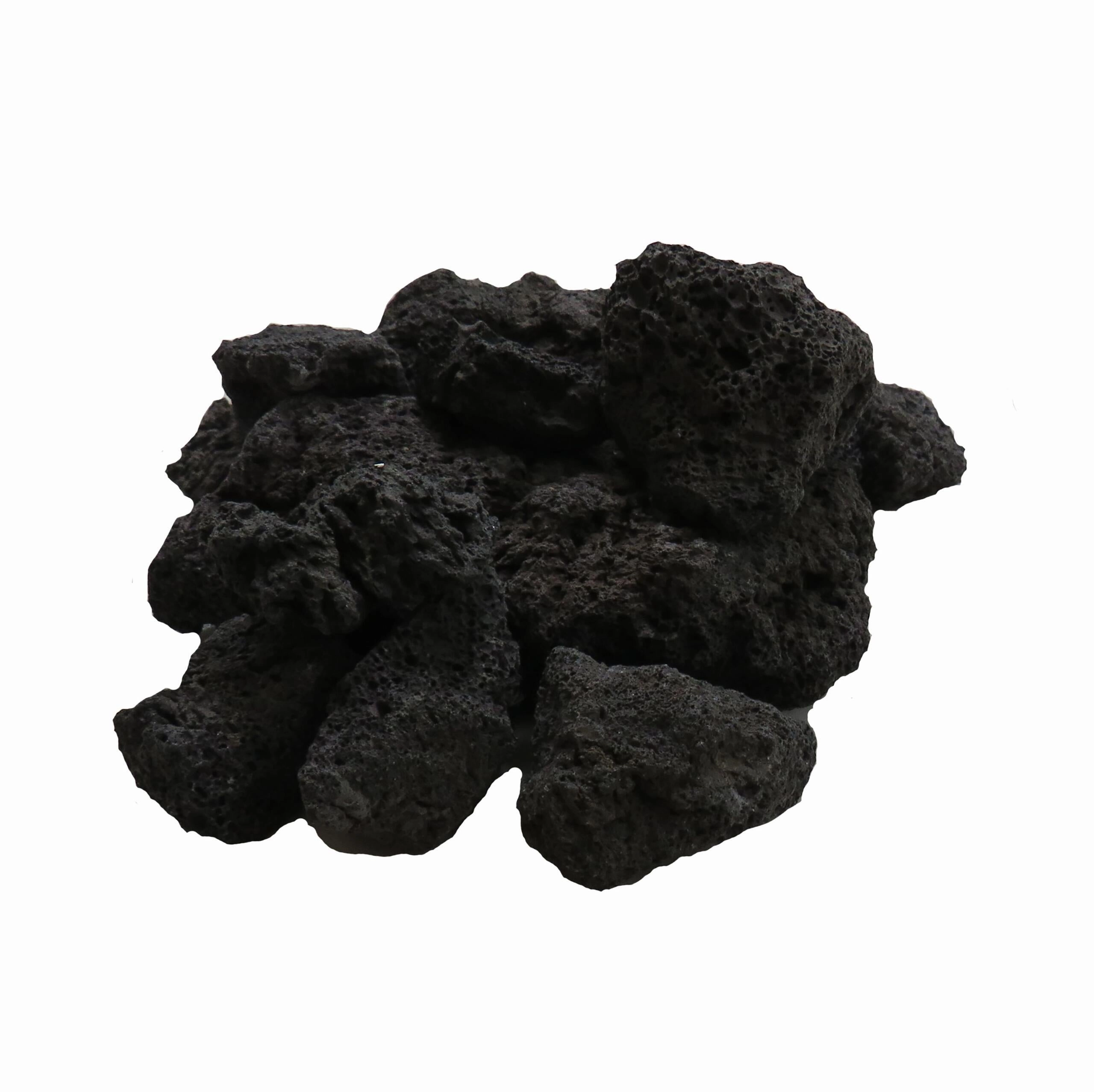 Xo Appliance XOFLAVA50LBS Cracked Natural Lava Rock Media - Black Other Outdoor Products,patio kitchen accessories