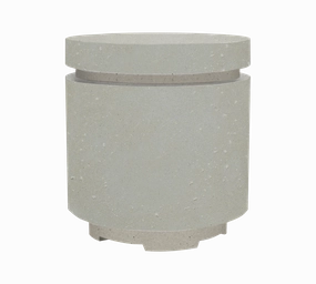 Xo Appliance XOFRNDENC20LS Matching Round Lp Tank Enclosure Gfrc Limestone Other Outdoor Products,patio kitchen accessories