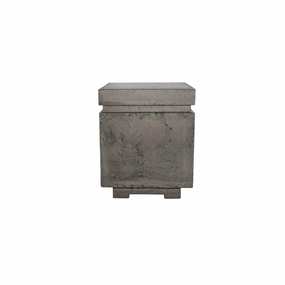 Xo Appliance XOFSQRENC20GR Matching Square Lp Tank Enclosure Gfrc - Gray Other Outdoor Products,patio kitchen accessories