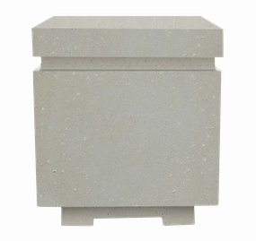 Xo Appliance XOFSQRENC20LS Matching Square Lp Tank Enclosure Gfrc Limestone Other Outdoor Products,patio kitchen accessories