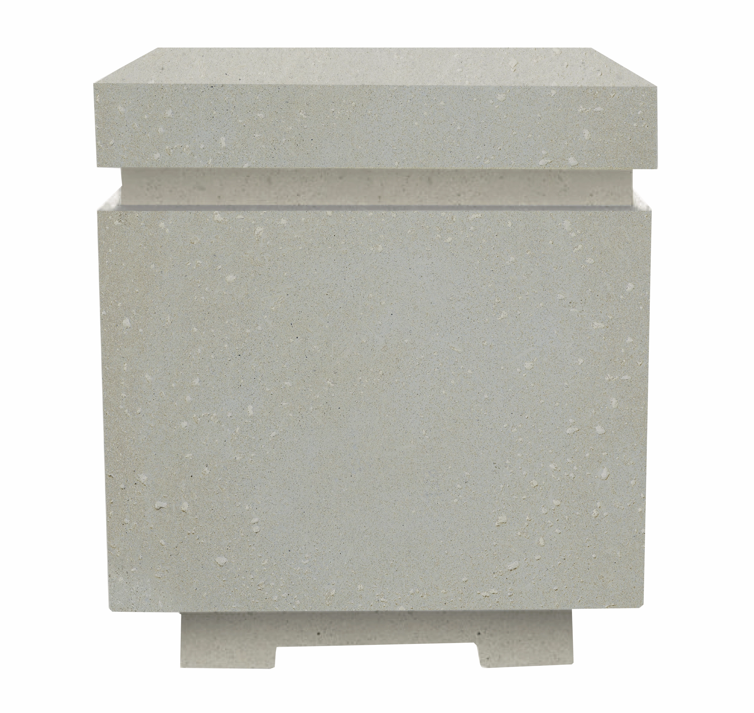 Xo Appliance XOFSQRENC20LS Matching Square Lp Tank Enclosure Gfrc Limestone Other Outdoor Products,patio kitchen accessories