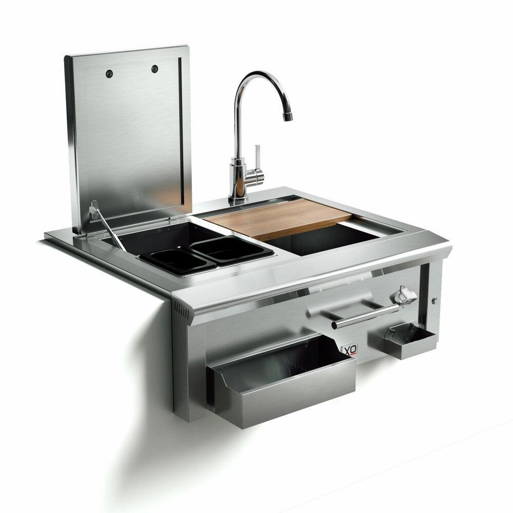 Xo Appliance XOG30BARPRO 30In Cocktail Pro Station With Sink Storage,outdoor grill storage cabinet
