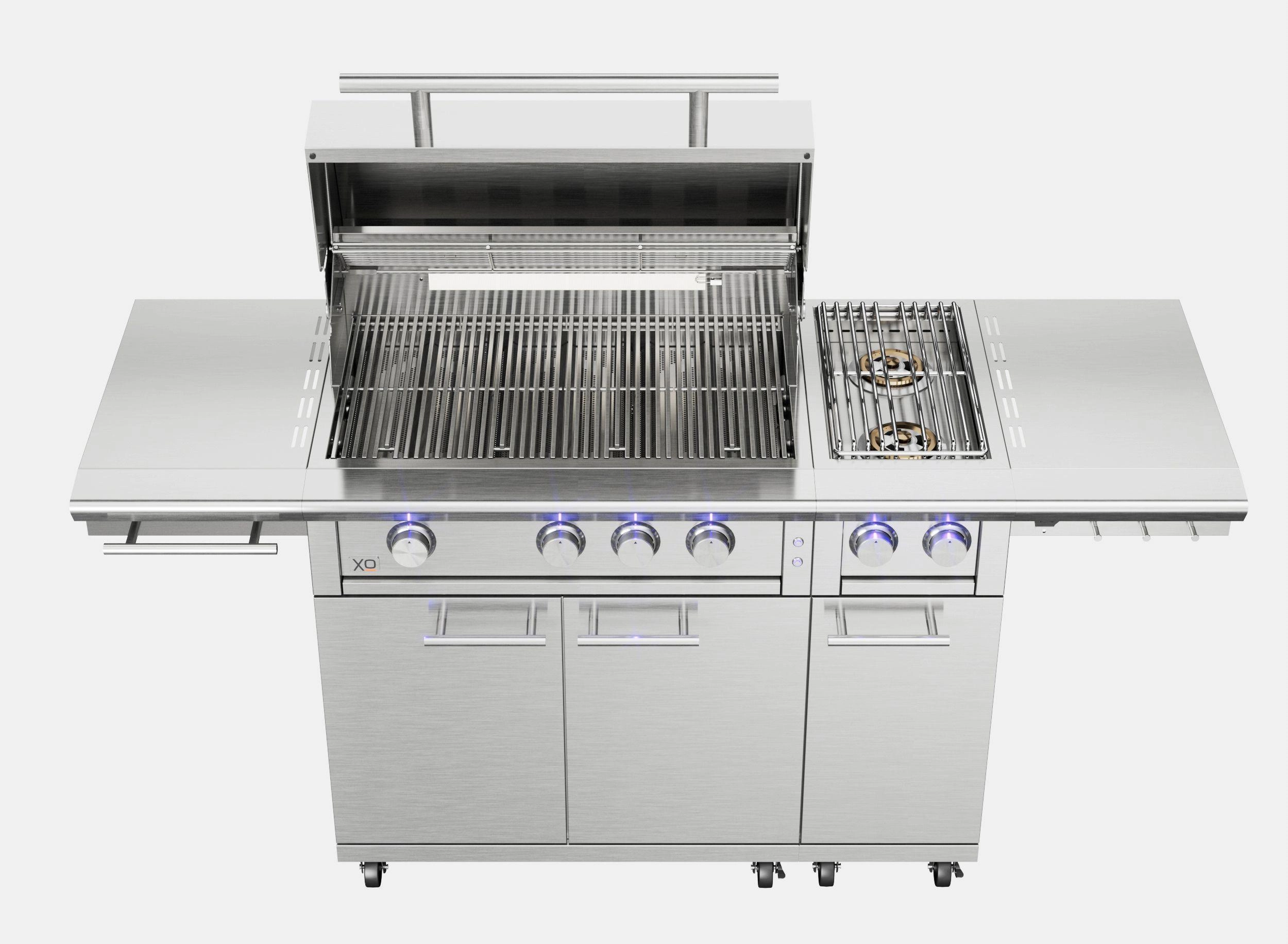 Xo Appliance XOGSIDEBXLTL Xo Performance Xlt Double Side Burner Lp