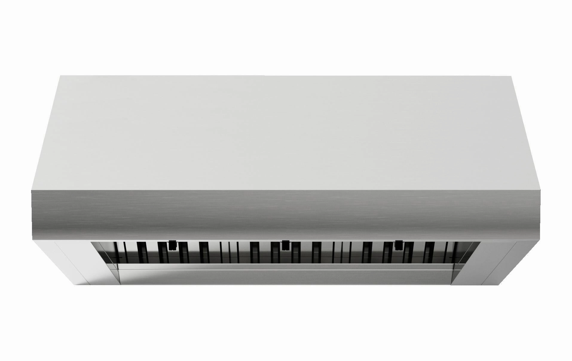 Xo Appliance XOGV42S Outdoor Hood, 42Inw, 33Ind, 18Int, 1200Cfm, Leds, Pro Baffle Filters Outdoor Hoods,outdoor vent hood