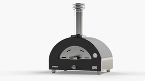 Xo Appliance XOPIZZA1GASSSN Tabletop Gas Fired Pizza Oven Stainless Steel, Ng Natural Gas Barbeque Grills,natural gas outdoor grill