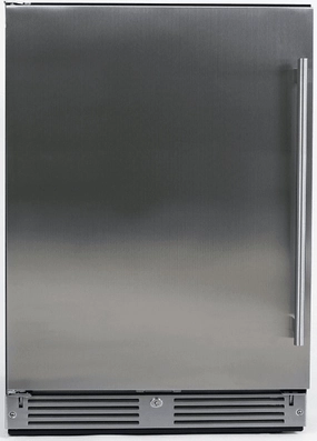Xo Appliance XOU24ORSL 24In Outdoor Refrigerator Solid Ss Lh Undercounter Refrigerators 24 inch undercounter fridge for kitchen