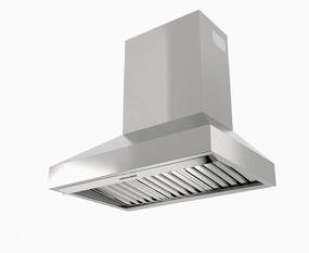 Xo Appliance XOVV248SC 48In Pro Wall Chimney Hood Ss Straight Lip 600/395 Cfm Ventilation Range Hoods high suction kitchen exhaust hood