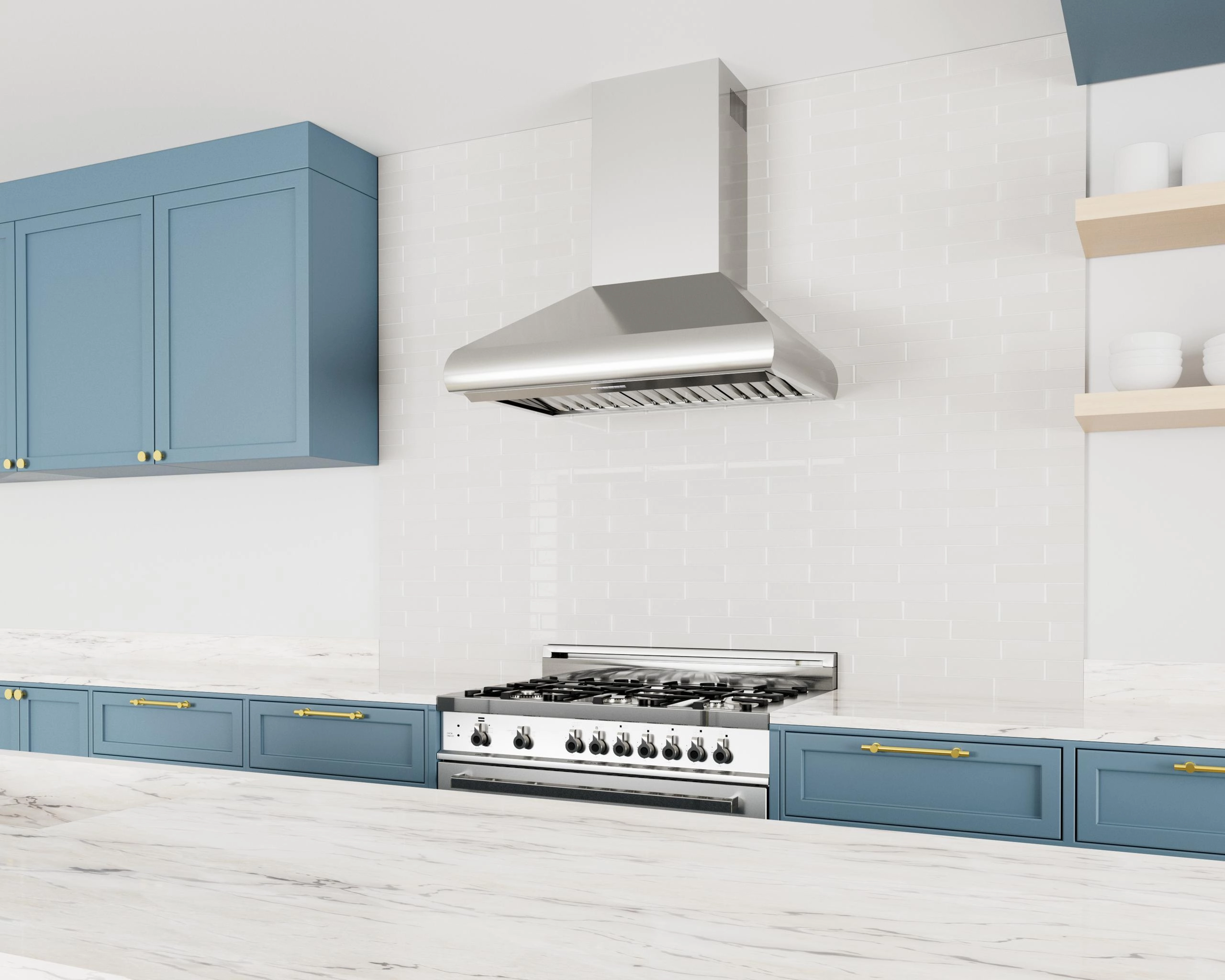 Xo Appliance XOVW30SC 30In Pro Wall Chimney Hood Ss Rounded Lip 600/395 Cfm