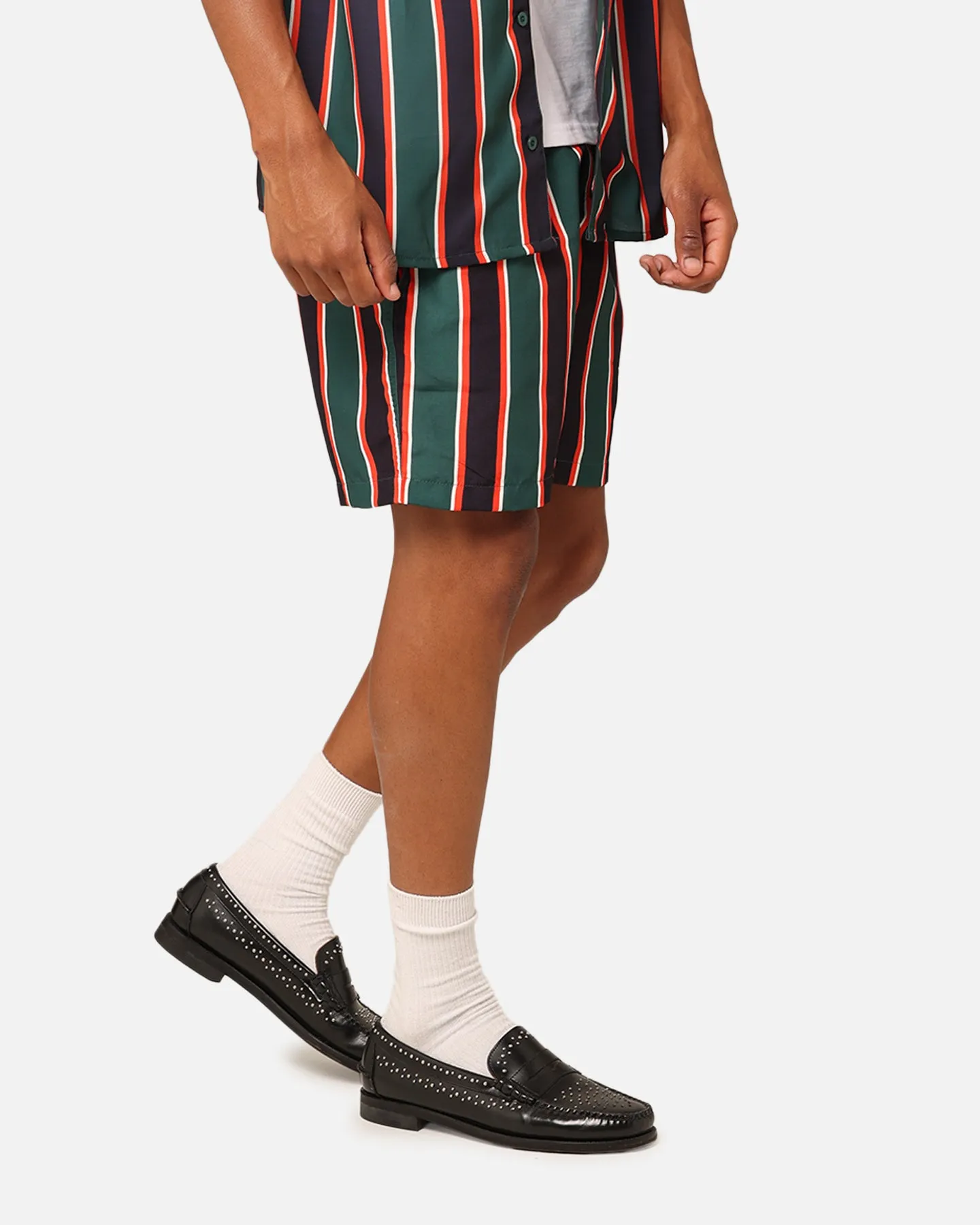 XXIII Steven Stripe Shorts Multi/Black