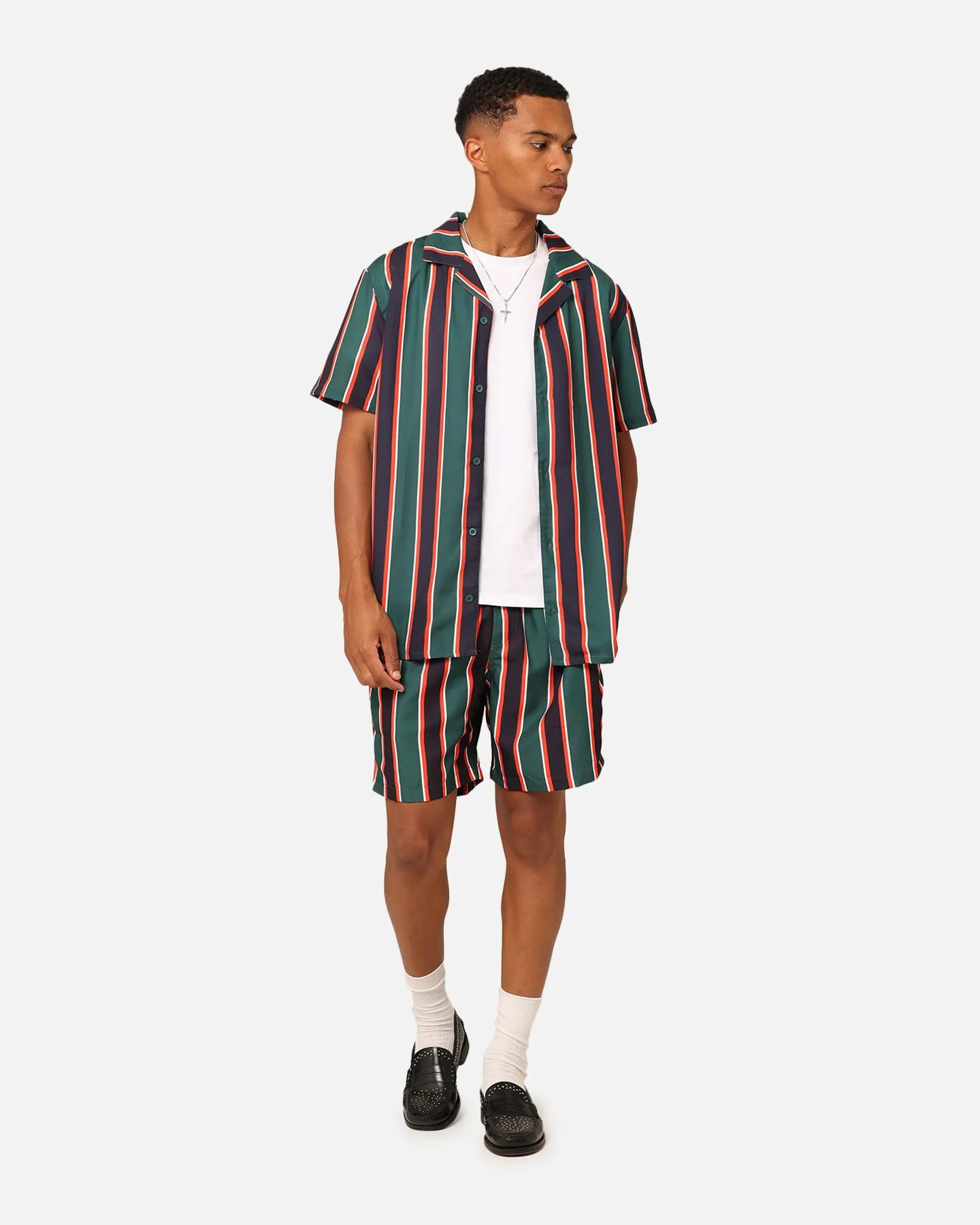 XXIII Steven Stripe Shorts Multi/Black