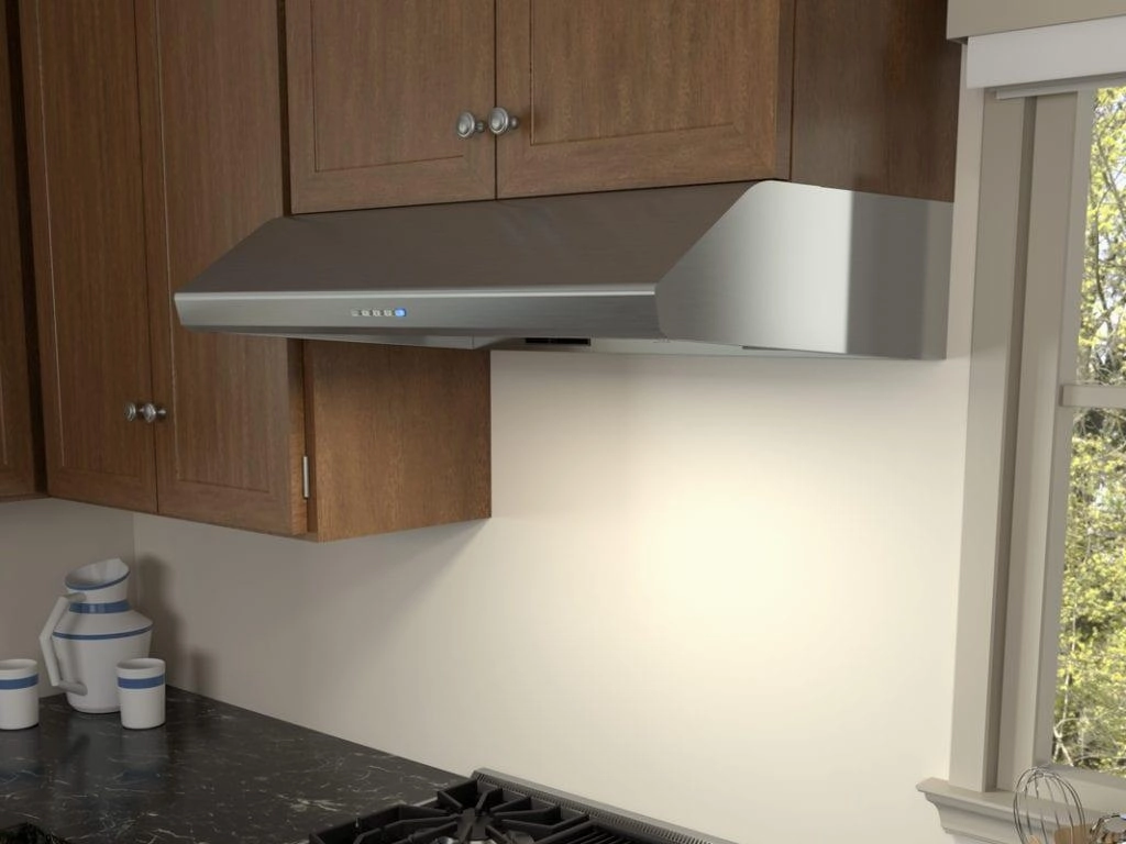 Zephyr AK2536CS 36" Hurricane Under-Cabinet Ventilation Range Hoods high suction kitchen exhaust hood
