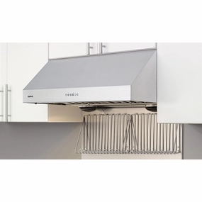 Zephyr AK7036BS 36" Tempest I Wall Hood With 650 Cfm Blower, 6 Speed Levels, Act Ventilation Range Hoods high suction kitchen exhaust hood