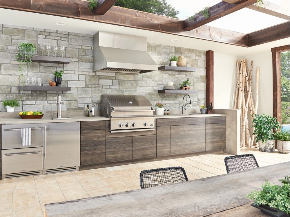 Zephyr AK7842BS 42" Cypress Wall Outdoor