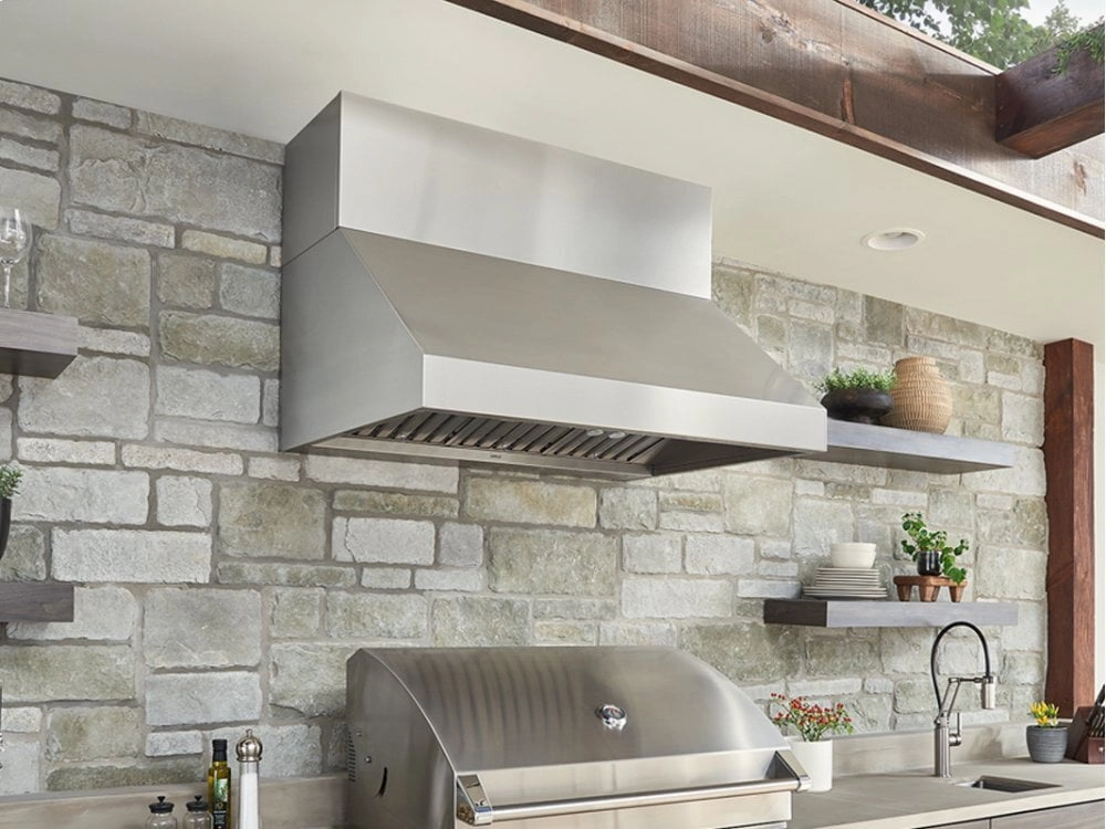 Zephyr AK7848BS 48" Cypress Wall Outdoor