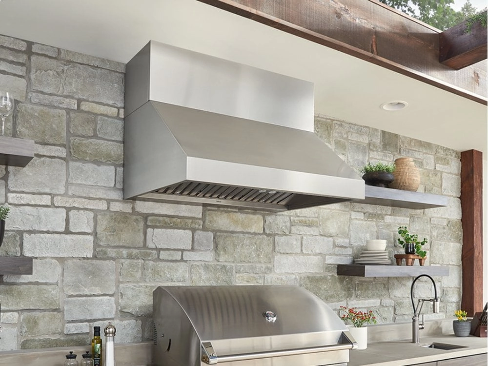 Zephyr AK7854BS 54" Cypress Wall Outdoor